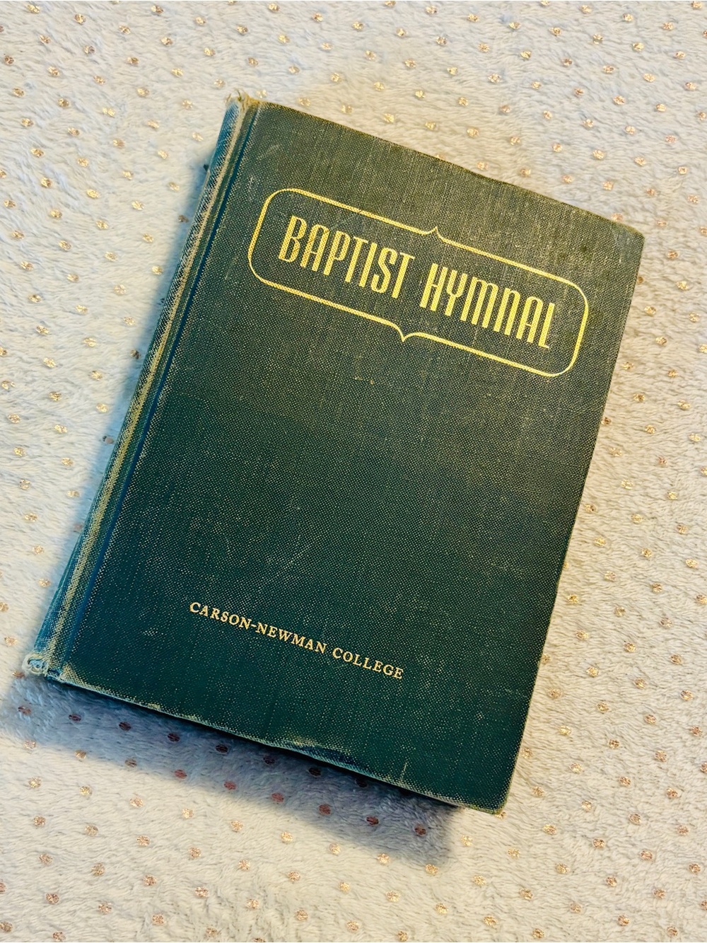 Vintage 1966 Baptist Hymnal Hardcover Convention Press Walter Hines Sims Church